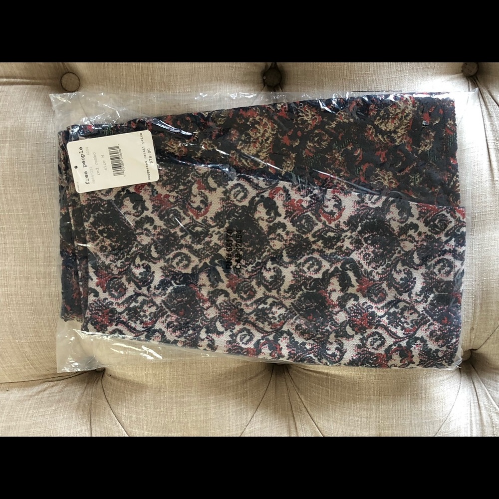 Free People Mixed Jacquard Mini Skirt - Picture 6 of 6